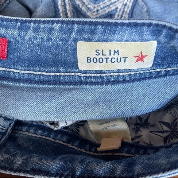 People Liberation Slim Bootcut Jeans 7/8 light wash - Picture 8 of 11